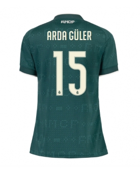 Real Madrid Arda Guler #15 Maglia Gara Trasferta Repliche 2026-27 Donna Maniche Corte Real Madrid Arda Guler #15 Maglia Gara Trasferta Repliche 2026-27 Donna Maniche Corte